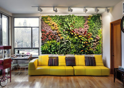 jardin vertical salon