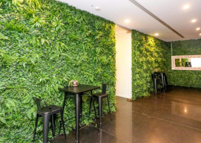 jardines verticales artificiales