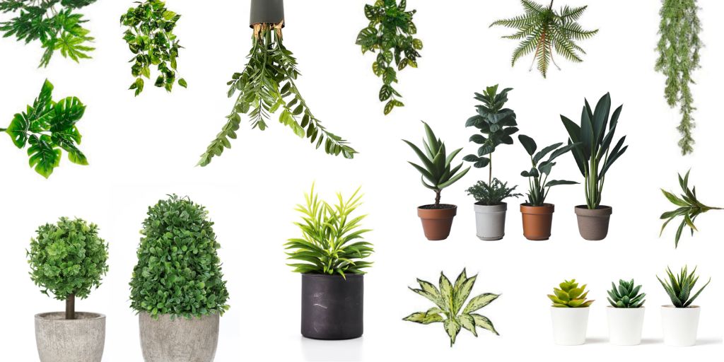 Plantas artificiales realistas: Di adiós al mantenimiento